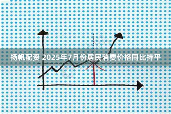 扬帆配资 2025年7月份居民消费价格同比持平